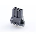 Molex Rectangular Power Connector, 6 Contact(S), Female, Solder Terminal, Receptacle 447690601